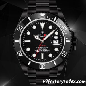 V9 Rolex Submariner Men's 116610 Fake Rolex Calibre 2836 Hands and Markers